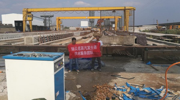 西安各标段采用公路养护蒸汽发生器，下雪天也不怕耽误工期啦！