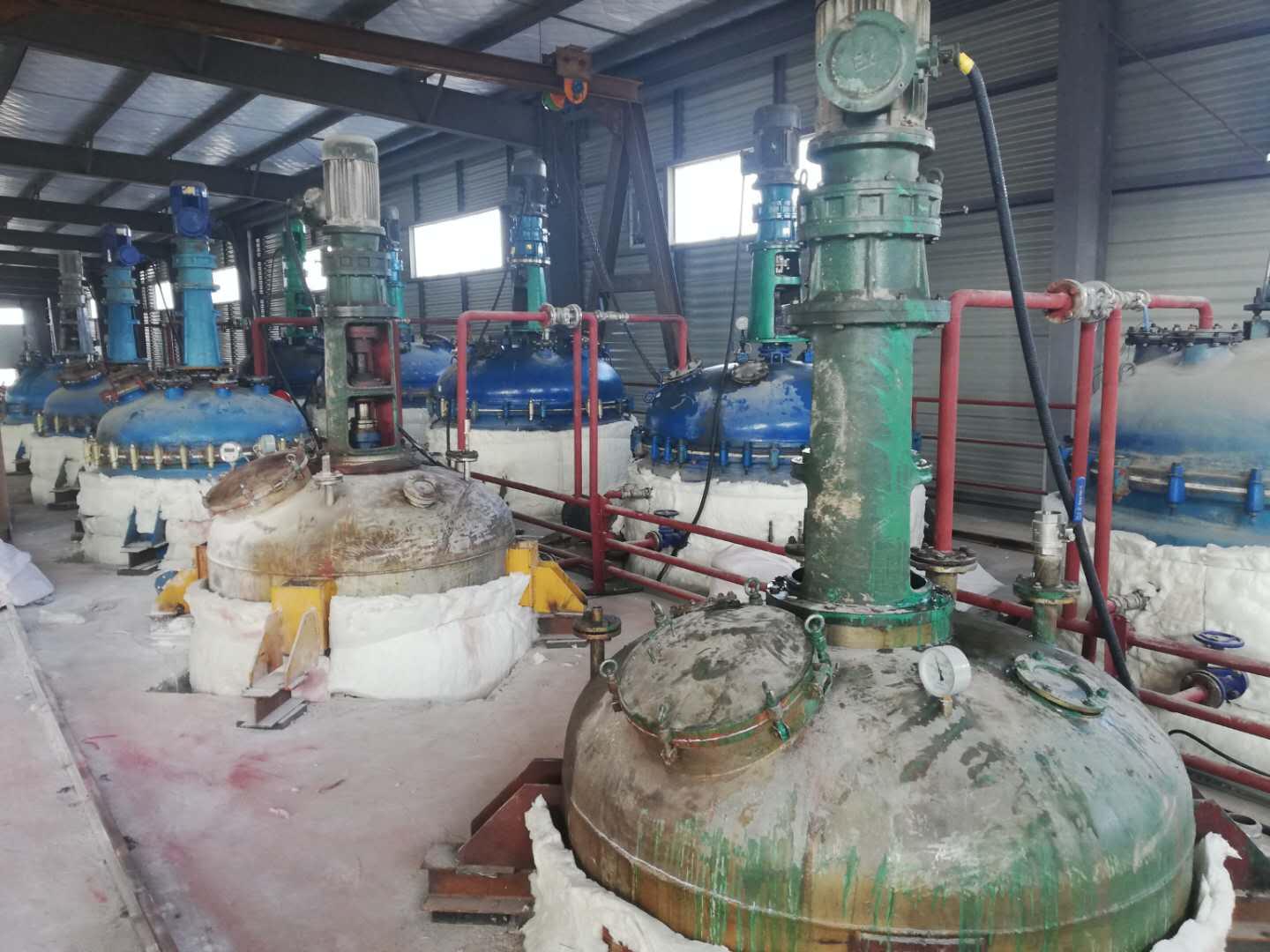 青青草精品视频生物化工蒸汽发生器用配套反应釜使用案例